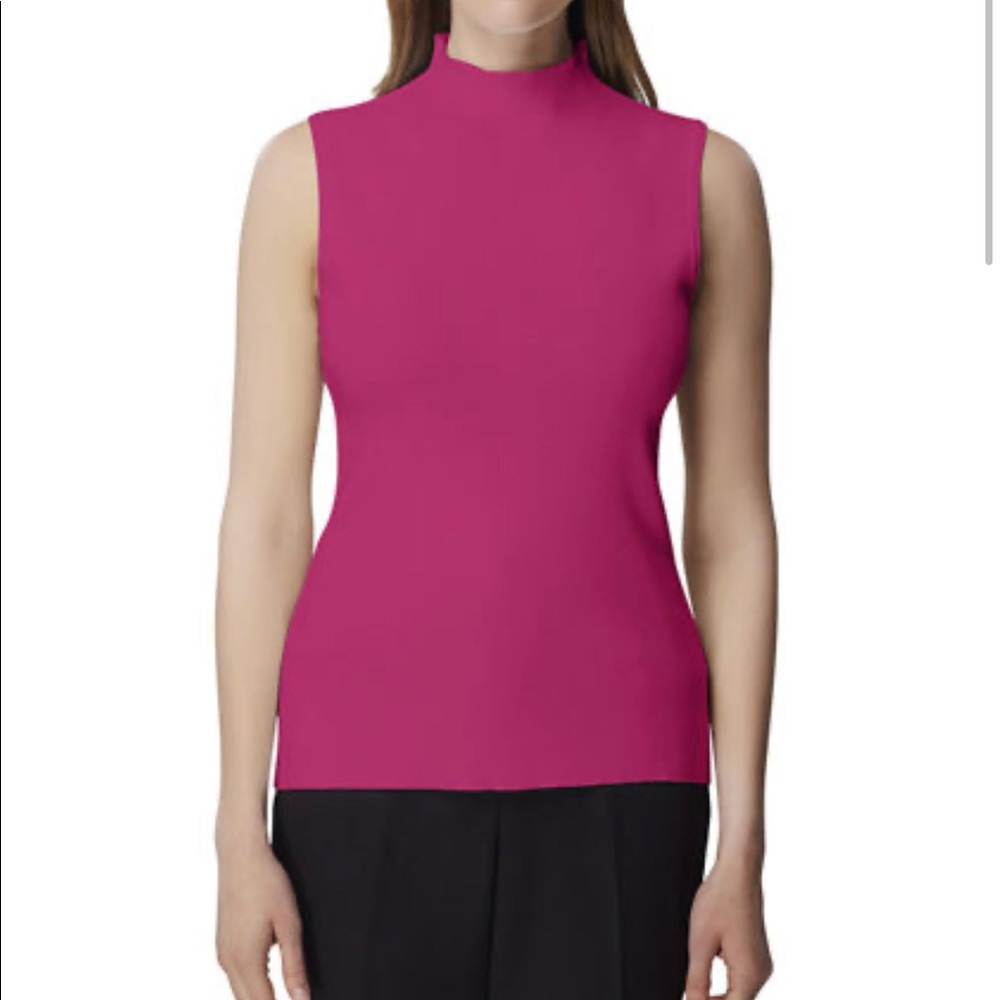 🌺Tahari ASL MOCK NECK SLEEVELESS SWEATER🌺